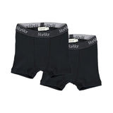 To sorte boxershorts i 2-pak med MarMar-logo i elastisk linning