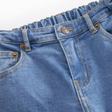 Blå jeans med lommer til børn
