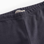 Mørkeblå leggings med elastisk linning og MarMar-mærke ved taljen
