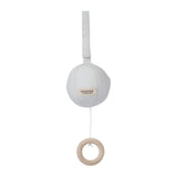Uro med rund hvid stofskive og hængende ring, Music Mobile, MorMor