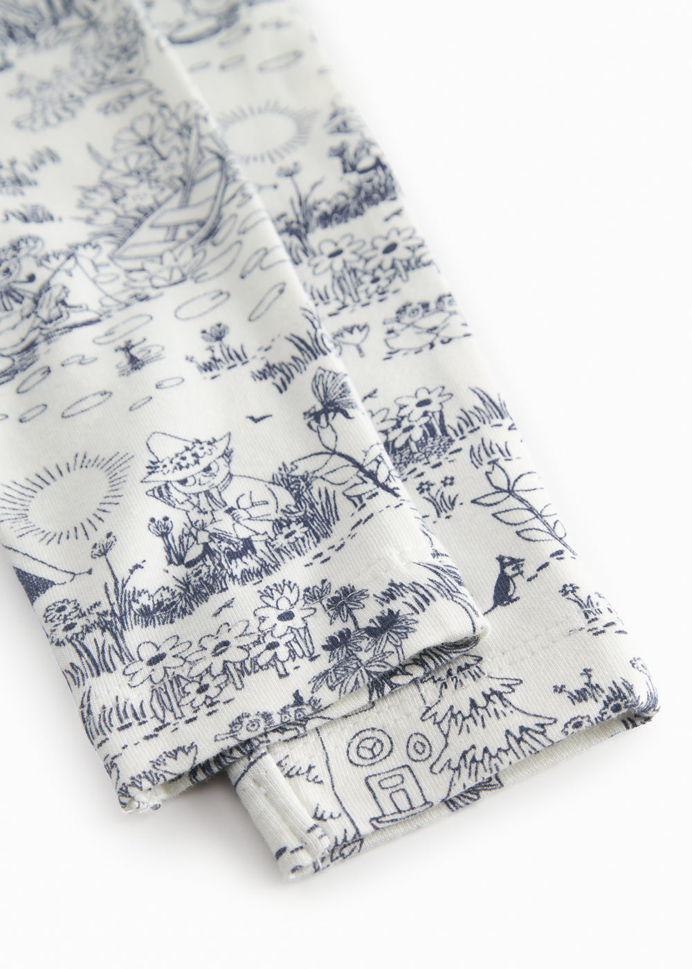 Baby bukser til de nyfødte med Moomin print.