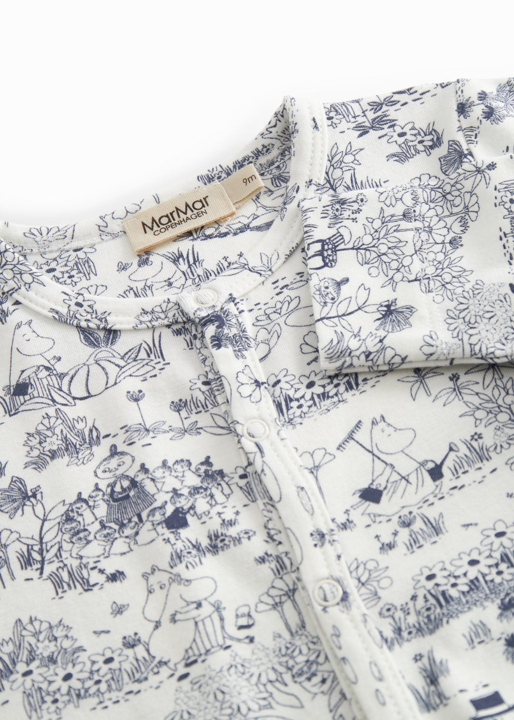 Baby heldragt med et sødt Moomin print