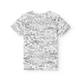Kortærmet t-shirt til børn med et fint Moomin print