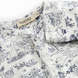 Langærmet baby heldragt med et sødt Moomin print