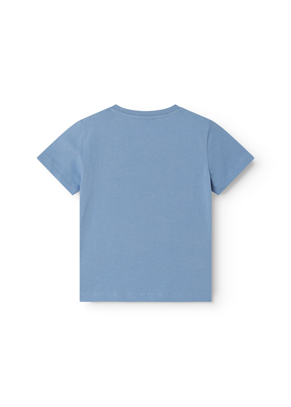 Kortærmet t-shirt til børn med broderet patch med The Groke fra Moomin