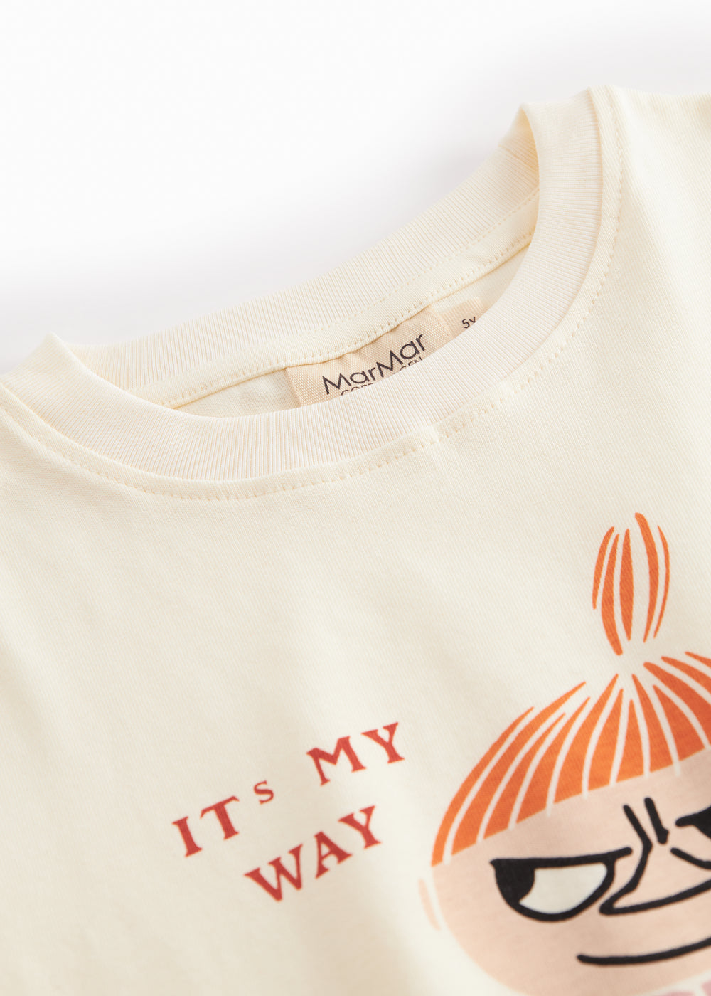 Kortærmet t-shirt til børn med print af lille My fra Moomin