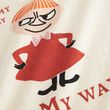Kortærmet t-shirt til børn med print af lille My fra Moomin