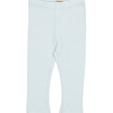 Lyseblå leggings til børn i merinould