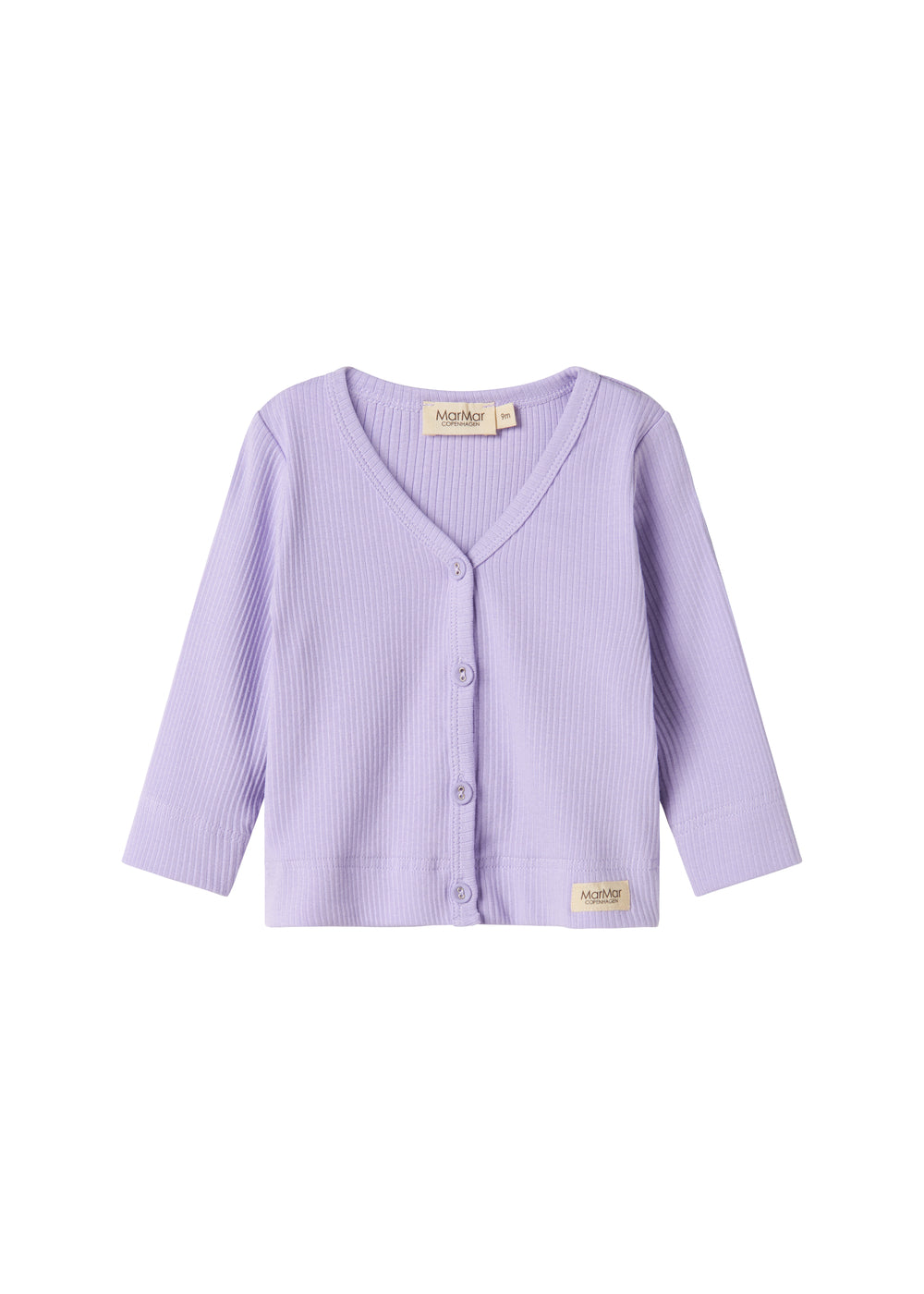 Lilla ribbettede cardigan til børn