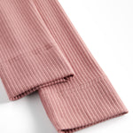 Røde ribbet strimlet leggings til børn