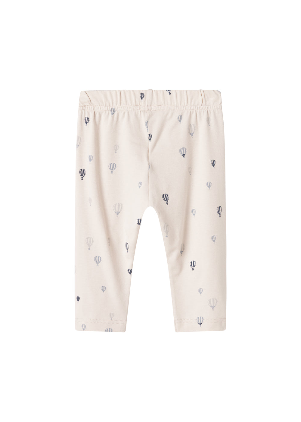 Pitti barnebukser med løst ben og luftballon-print, offwhite farve