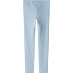 Blå- og hvidstribede leggings til børn