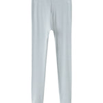 Lyseblå lange leggings med lige ben