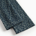 Grøn leopardmønstret leggings til børn