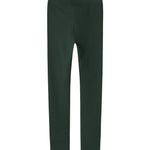 Grøne ribstrikkede leggings til børn