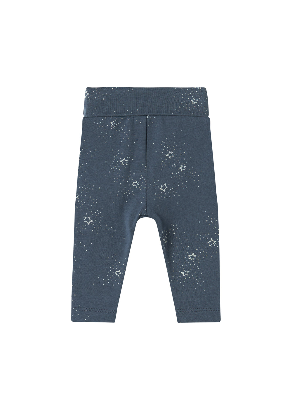 Mørkeblå babybukser med stjerneprint