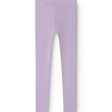 Lilla ribstrikket modal leggings til børn