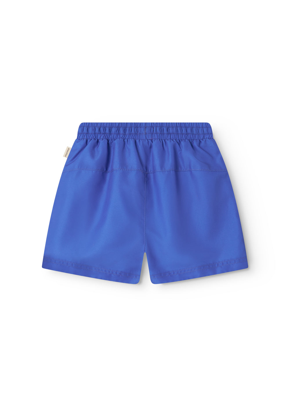 Blå badeshorts  med stropper til børn