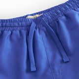 Blå badeshorts  med stropper til børn