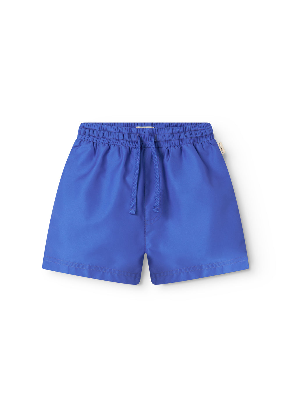 Blå badeshorts  med stropper til børn