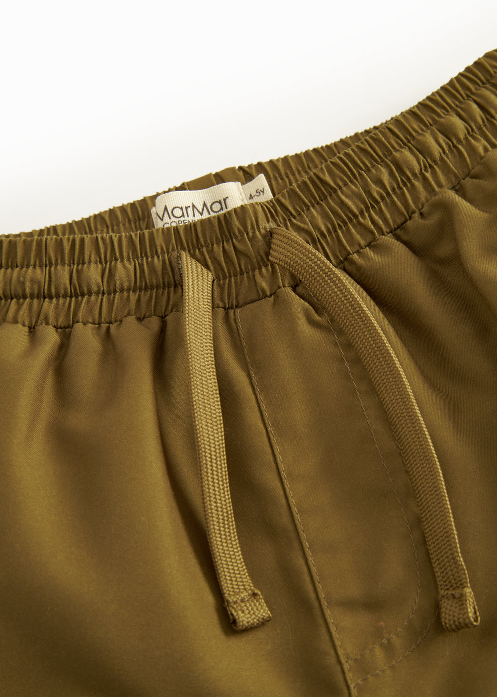 Brune badeshorts  med stropper til børn