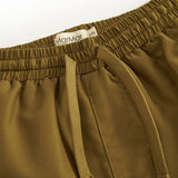 Brune badeshorts  med stropper til børn