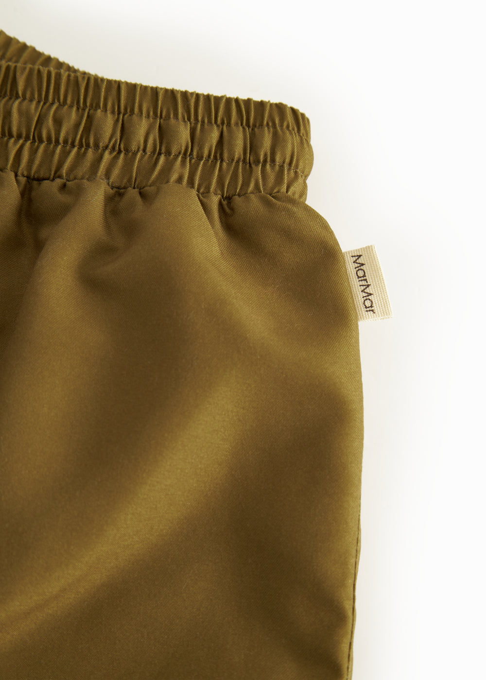 Brune badeshorts  med stropper til børn
