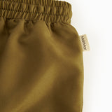 Brune badeshorts  med stropper til børn