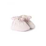 Babybootsies med stribet strik, elastisk åbning og rynket kant, Marmar.