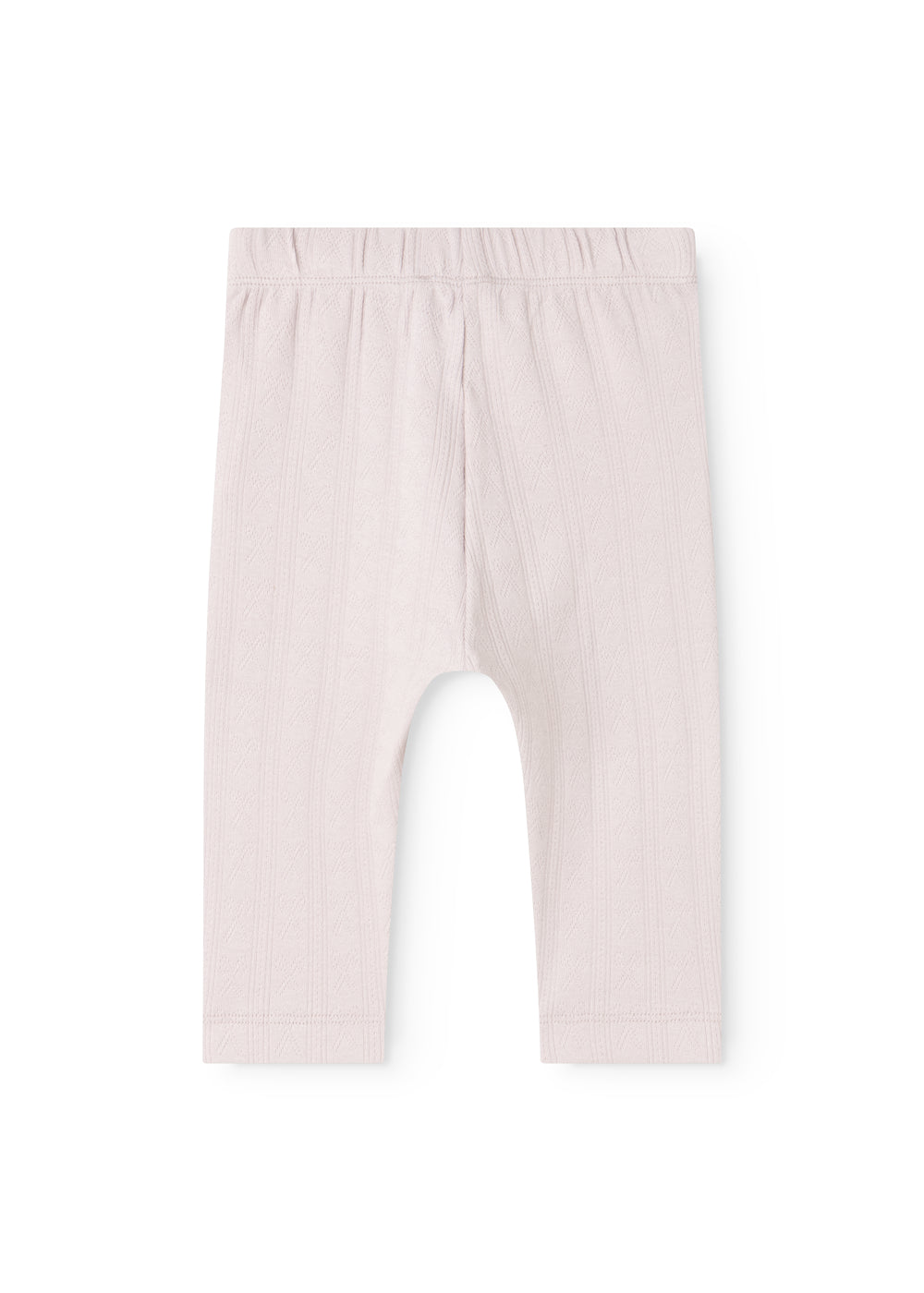 Bukser fra Pitti i lys violet med elastisk linning og lige ben