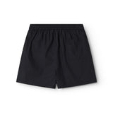 Sorte dameshorts med elastisk talje