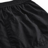 Sorte dameshorts med elastisk talje