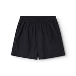 Sorte dameshorts med elastisk talje