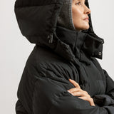 Otta W Coat, Dunjakke - Black
